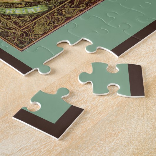 Vintager Stadtrand Puzzle (Seite)