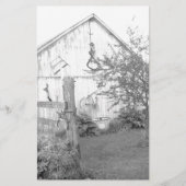 Vintager Stall Briefpapier (Vorderseite)