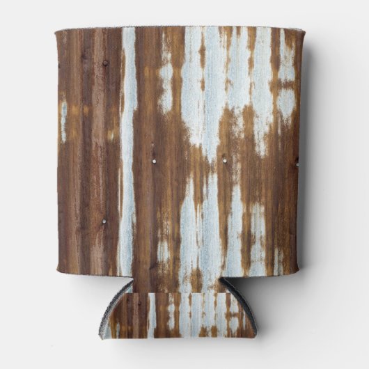 Vintager Stall Corrugated Tin Dosenkühler (Vorderseite)