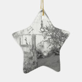 Vintager Stall Keramikornament (Rechts)