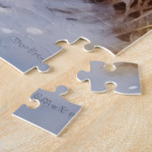 Vintager Stall mit Kuhschaf und Zuchtschlepper Puzzle (Seite)