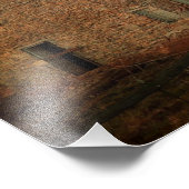 Vintager Stallbaum Fotodruck (Ecke)