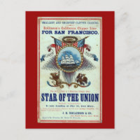 Vintager Star der Gewerkschaft-Werbung