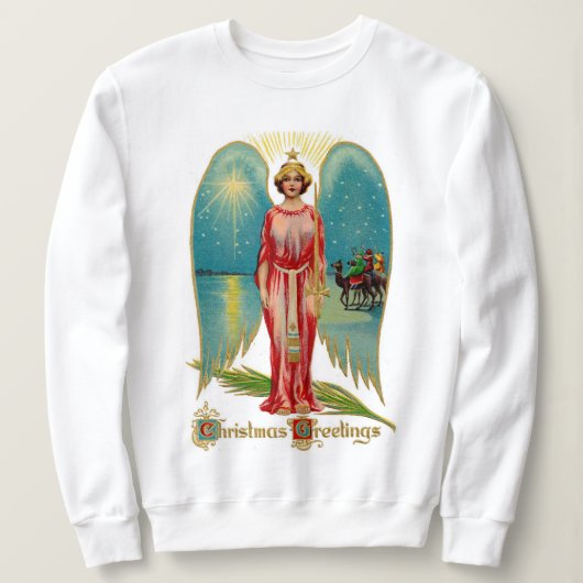 Vintager Star des Bethlehem Holiday Sweatshirt (Design vorne)