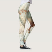 Vintager Steampunk-Heißluftballon (2) Leggings (Rechts)