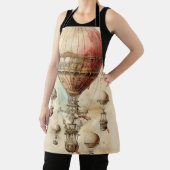 Vintager Steampunk-Heißluftballon (4) Schürze (InSitu)