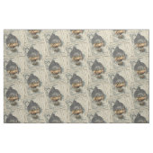 Vintager Steampunk Luftschiff-Kompass und Stoff (Fat Quarter (45,7 x 55,9 cm))