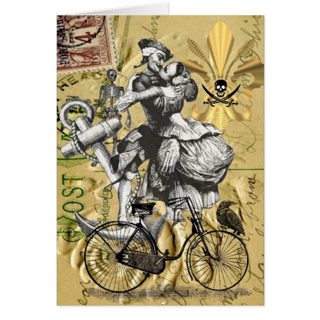 Vintager steampunk Pirat (Vorne)