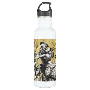 Vintager steampunk Pirat Trinkflasche