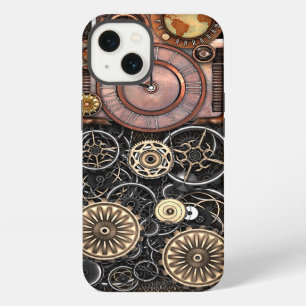 Vintager Steampunk Timepiece Redux #2 iPhone 13 Hülle