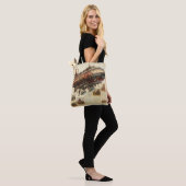 Vintager Steampunk Zeppelin (11) Tasche (Am Model)