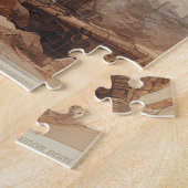 Vintager Steampunk Zeppelin (2) Puzzle (Seite)