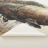 Vintager Steampunk Zeppelin (2) Sherpadecke (3/4)