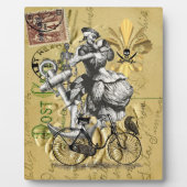 Vintager Steampunkpirat Fotoplatte (Vorderseite)