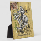 Vintager Steampunkpirat Fotoplatte (Seite)