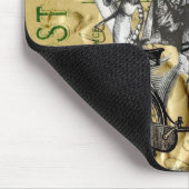 Vintager Steampunkpirat Mousepad (Ecke)