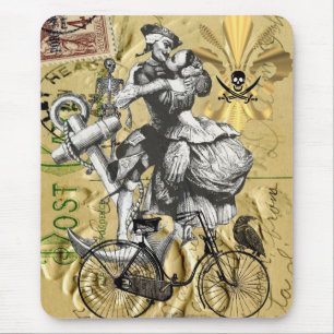 Vintager Steampunkpirat Mousepad