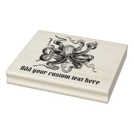 Vintager Steampunkstil mit Ihrem Text Gummistempel