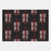 Vintager Stein und Rollen Geschenkpapier Set (Vorderseite 3)