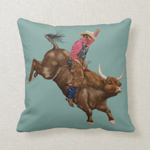 Vintager Stier Kissen