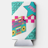 Vintager Stil 1990 Stereo Selters Dosenkühler (Rückseite)