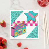 Vintager Stil 1990 Stereo Serviette (Beispiel)