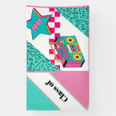 Vintager Stil 1991 Stereo Banner (Vertikal)