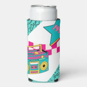 Vintager Stil 1991 Stereo Selters Dosenkühler (Seltzer Vorderseite)