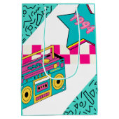 Vintager Stil 1994 Stereo Mittlere Geschenktüte (Rückseite)