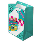 Vintager Stil 1994 Stereo Mittlere Geschenktüte (Rückseite Schrägansicht)