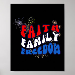 Vintager Stil 4. Juli USA Unabhängigkeitstag Pat Poster