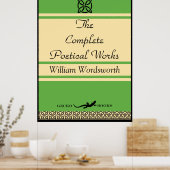 Vintager Stil Apple Green angepasste Wandkunst Poster (Küche)