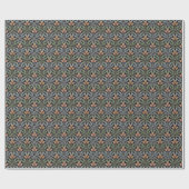 Vintager Stil Art Nouveau Geschenkpapier (Flach)