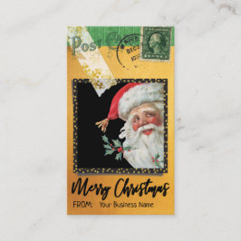 Vintager Stil aus der Weihnachtsloycard Treuekarte