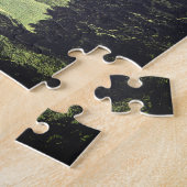 Vintager Stil Berggipfel Illustration Puzzle (Seite)