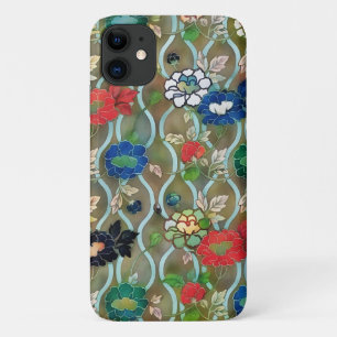 Vintager Stil Blühende Weinkultur Art Phone Case