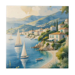 Vintager Stil Cote D'Azur Fliese
