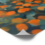 Vintager Stil Cote d'Azur Französisch Reisen Wasse Poster (Ecke)