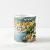 Vintager Stil Cote D'Azur Kaffeetasse (Mittel)