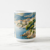Vintager Stil Cote D'Azur Kaffeetasse (Mittel)