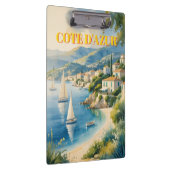 Vintager Stil Cote D'Azur Klemmbrett (Rechts)