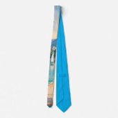Vintager Stil Cote D'Azur Krawatte (Rückseite)