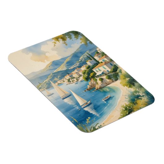 Vintager Stil Cote D'Azur Magnet (Rechte Seite)