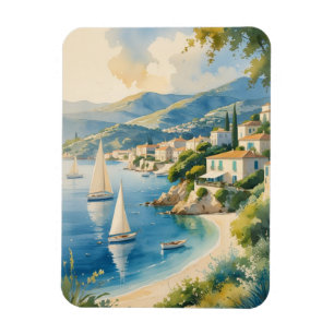 Vintager Stil Cote D'Azur Magnet
