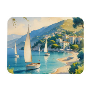Vintager Stil Cote D'Azur Magnet