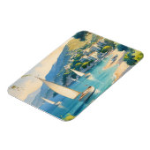 Vintager Stil Cote D'Azur Magnet (Linke Seite)