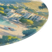 Vintager Stil Cote D'Azur Schneidebrett (Ecke)