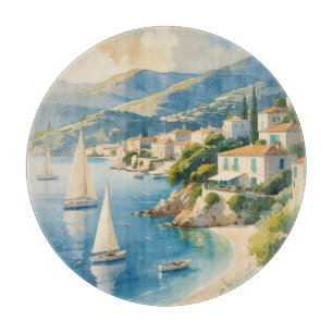 Vintager Stil Cote D'Azur Schneidebrett