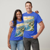 Vintager Stil Cote D'Azur T-Shirt