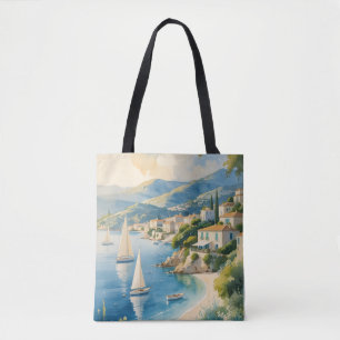 Vintager Stil Cote D'Azur Tasche